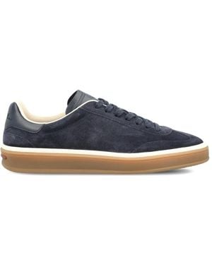 Loro Piana Suede Trainers - Blue