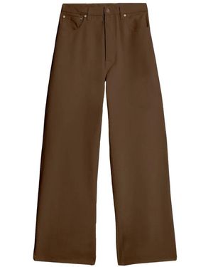 Fortela Vaqueros Anchos Jaron - Marrón