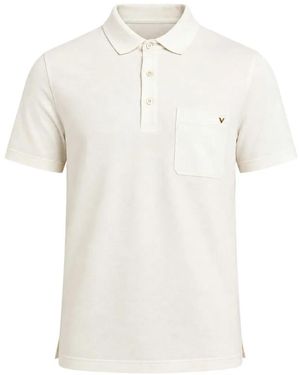 Valentino Garavani Vlogo-Detail Chest-Pocket Polo Shirt - White