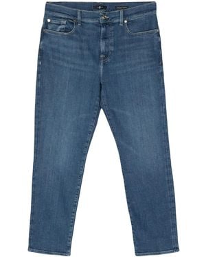 7 For All Mankind Jeans Skinny - Blu
