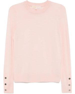 MICHAEL Michael Kors T-Shirt Met Ronde Hals - Roze