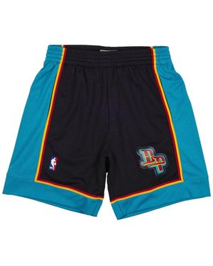 Mitchell & Ness X Nba 1998 Detroit Pistons Shorts - Blue