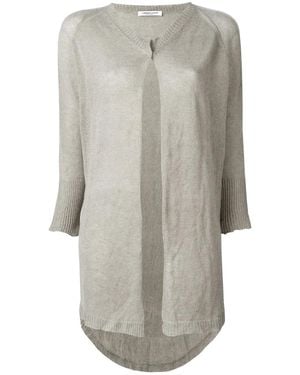 Lamberto Losani Cardigan Mit Knöpfen - Grau