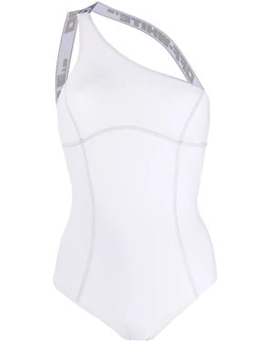 Off-White c/o Virgil Abloh One Shouldered One-Piece - White