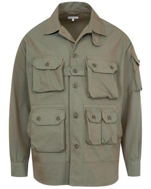 Engineered Garments Explorer Shirt Jacket - Green