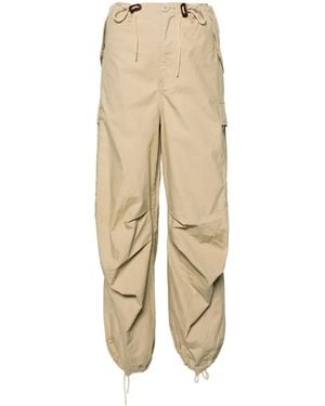 R13 Neutral Balloon Army Cargo Trousers - Natural