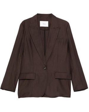 Tela Single-breasted blazer - Marrón