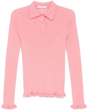 Cecilie Bahnsen Oda Top - Pink