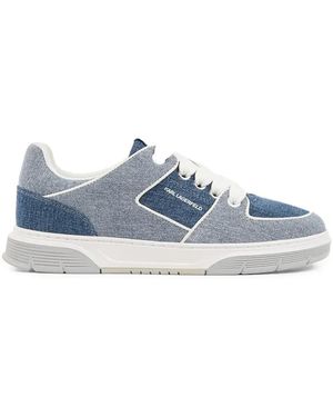 KARL LAGERFELD Kourtney Denim Trainers - Blue