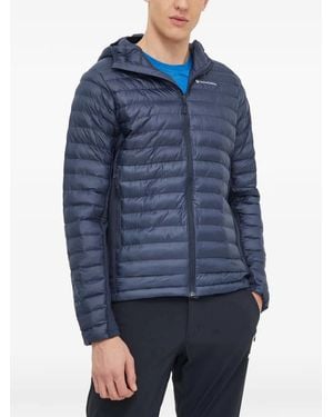 MONTANÉ Quilted Hooded Performance Jacket - Blue
