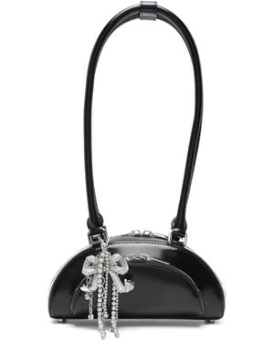 Self-Portrait Borsa A Spalla Curved Charm - Nero