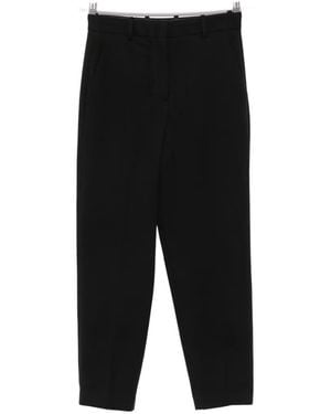 Circolo 1901 Belt-Loops Slim-Fit Pants - Black
