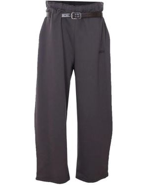 Magliano Pantalon À Taille Ceinturée - Blue