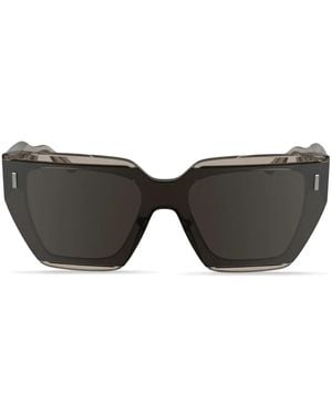 Calvin Klein Logo-Print Sunglasses - Black