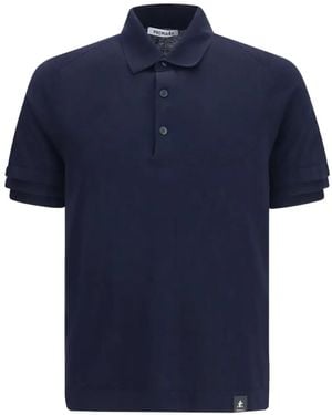 Premiata Short-Sleeve Polo Shirt - Blue