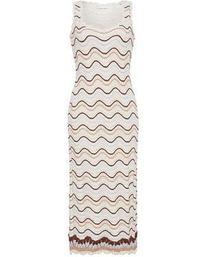 Cara Cara Orel Midi Dress - White