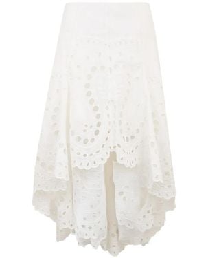 Charo Ruiz Asymmetrischer Finn Rock - Weiß