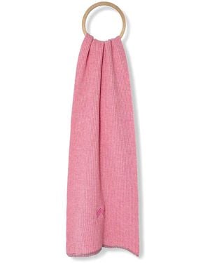 Missoni Logo-Embroidered Scarf - Pink