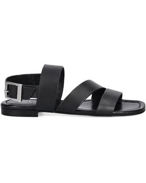 Barbour Leather Sandals - Black