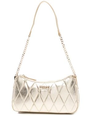 Twinset Quilted Shoulder Bag - White