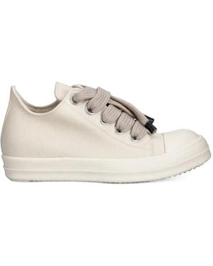 Rick Owens Jumbolace Chunky-Lace Sneakers - White