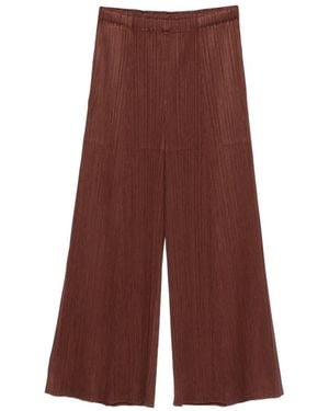 Pleats Please Issey Miyake Plissé Pants - Purple