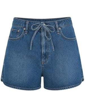 Rag & Bone Nolan Denim Shorts - Blue