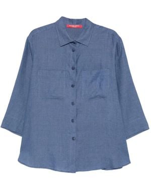 Marina Rinaldi Buttoned Shirt - Blue