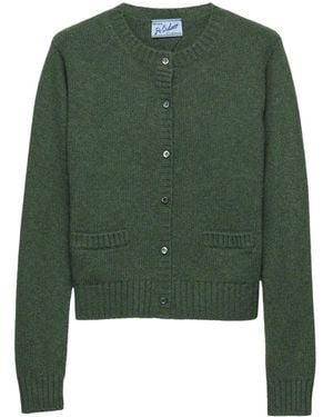 Prada Re-Cashmere Cardigan - Grün