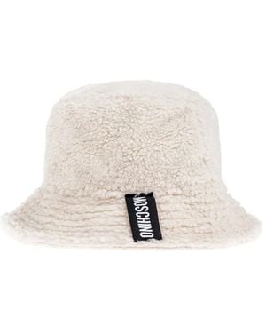 Moschino テディベア バケットハット - ホワイト