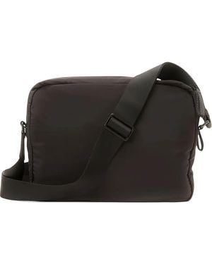 Marc O' Polo Kuriertasche Mit Logo-Stickerei - Schwarz
