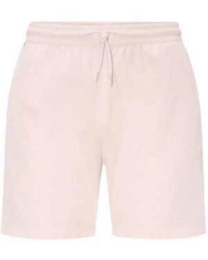 04651 Handelsgesellschaft MBH & Co. KG Seersucker Drawstring Swim Shorts - Pink
