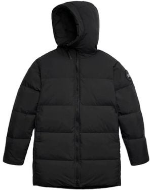 Canada Goose Hooded Padded Coat - Black