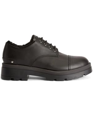 Giuseppe Zanotti Lapley レースアップ レザーシューズ - ブラウン