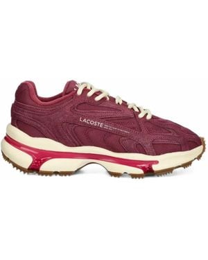 Lacoste L003 2K24 Suede Sneakers - Purple