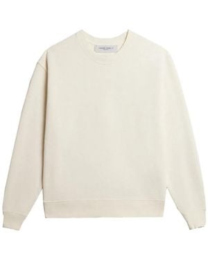 Golden Goose Logo-Patch Sweatshirt - White