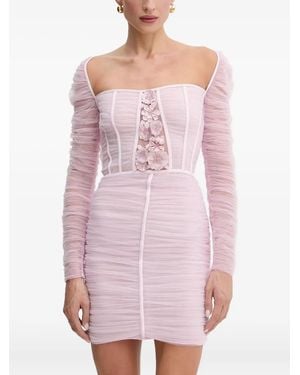 Elisabetta Franchi フローラル ドレス - ピンク