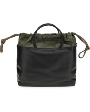 Pierre Hardy Twin Drawstring Tote Bag - Negro