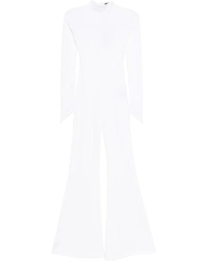 Xenia Magera Jersey Jumpsuit - White