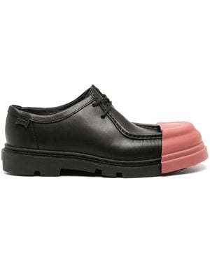 Camper Junction Contrasting-Toecap Loafers - Brown