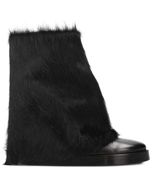 Premiata Leather Boots - Black