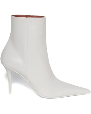 AMINA MUADDI Barbara Boots - White