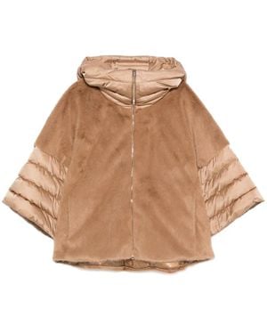Herno Hooded Quilted Jacket - Natural