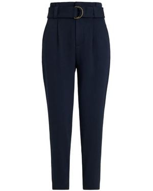 Ralph Lauren Pantalon À Taille Ceinturée - Blue
