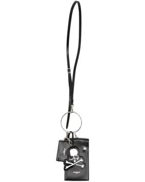 Mastermind Japan Skull-Patch Lanyard Cardholder - Black