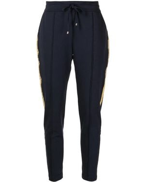 Madison Maison Side-Stripe Track Pants - Blue