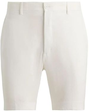 Ralph Lauren Linen Tailored Shorts - White