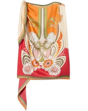 La DoubleJ Sciarpa Daisychain Placée - Rosso