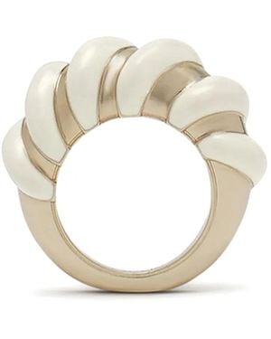 Lanvin 3D-Detail Ring - Metallic
