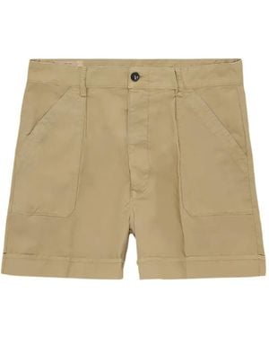 Fortela Cotton Shorts - Natural